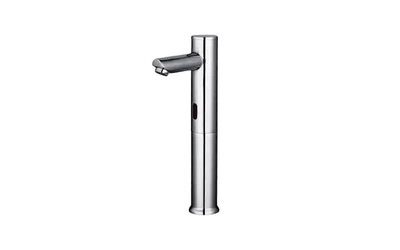 Slim long sensor tap